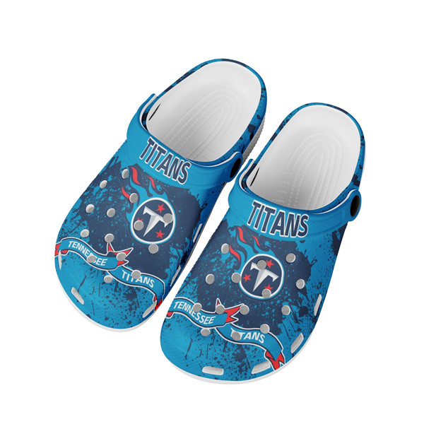 Men's Tennessee Titans Bayaband Clog Shoes 003